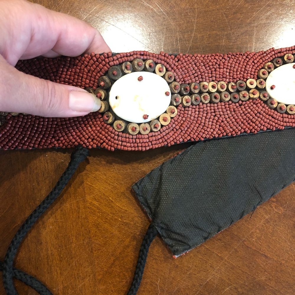 Beautiful Beaded Belt - Picture 3 of 3